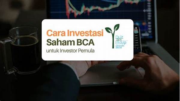 Strategi Long Term Investor Dalam Saham Bca